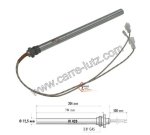 70390038  Résistance 420W 12,5 mm 3/8 longueur 193 mm de poêle à pellet  41,58 €