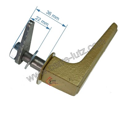 F28428  28428 - Poignée laiton pour porte de chargement pour convecteur Efel 99,70 €