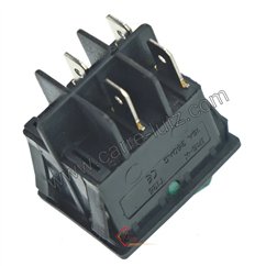 Interrupteur bipolaire à voyant vert