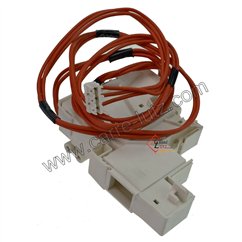 481010552846 - Verrou de porte avec cablage de lave linge Laden Whirlpool 00636673 Bosch Siemens