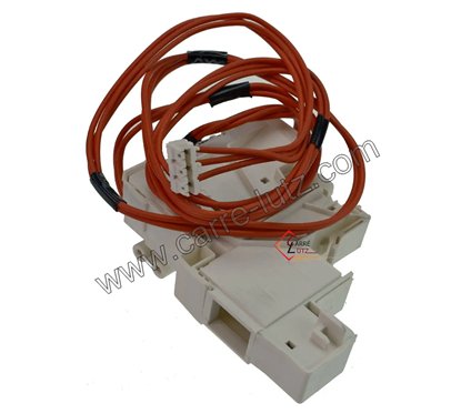 481010552846 - Verrou de porte avec cablage de lave linge Laden Whirlpool 00636673 Bosch Siemens