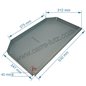 Cendrier de foyer compatible avec Invicta Gaya Antaya Itaya - AT610136A Cendrier de foyer compatible avec Invicta Gaya Antaya Itaya - AT610136A