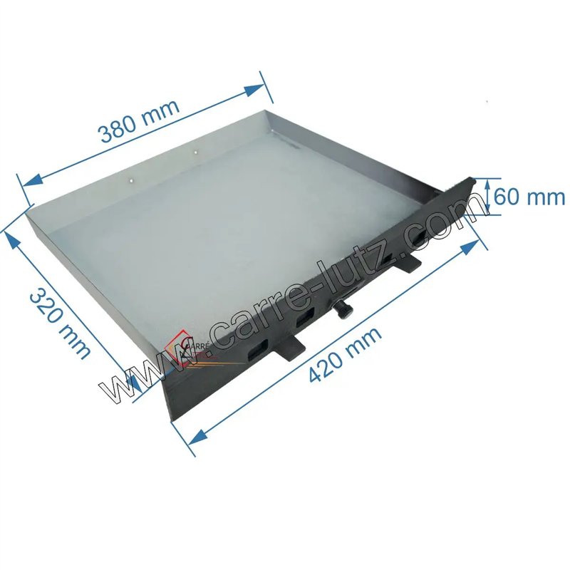 Kit cendrier de foyer compatible avec Invicta Foyer 800GV - C6280-44-1