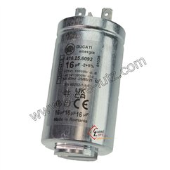 23090019  Condensateur permanent 12403446122 16 MF Ducati Electrolux 9,10 €