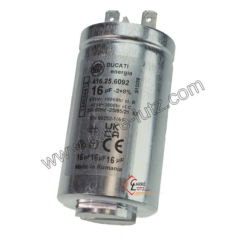Condensateur permanent  12403446122 16 MF Ducati Electrolux