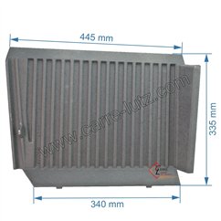702731  Plaque latérale droite 00005240175001 de foyer de cuisinère 240175 Godin 151,30 €