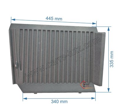 702731  Plaque latérale droite 00005240175001 de foyer de cuisinère 240175 Godin 151,30 €