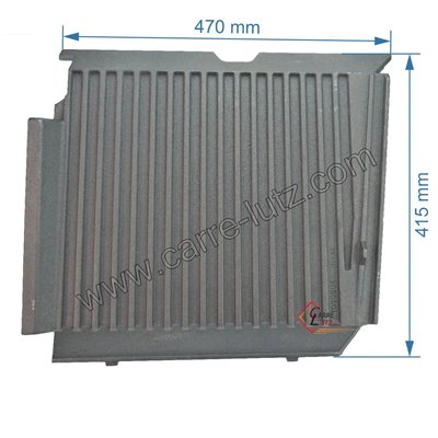 702732  Plaque latérale gauche 00005240175002 de foyer de cuisinère 240175 Godin 163,30 €