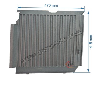 702732  Plaque latérale gauche 00005240175002 de foyer de cuisinère 240175 Godin 163,30 €