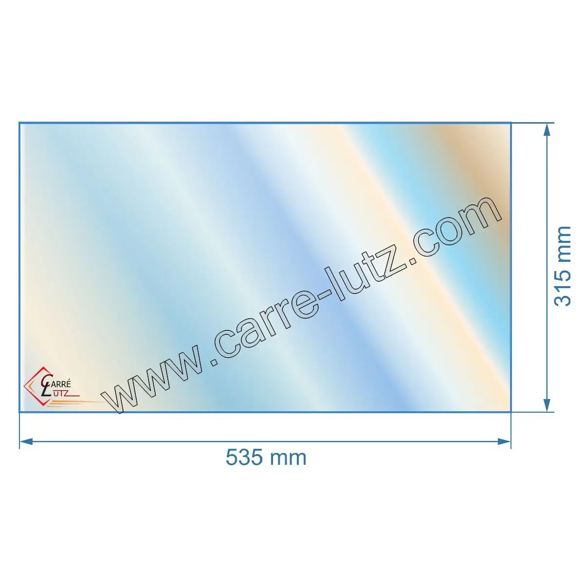 00498 Vitre réfractaire Vitrocéramique 535x315 mm Franco-Belge 188799 71,30 € 00498 Vitre réfractaire Vitrocéramique 535x315 mm Franco-Belge 188799 71,30 €
