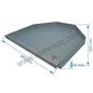 Cendrier de foyer compatible avec Invicta Chamane - AT610114A