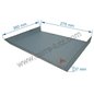 Cendrier de foyer compatible avec Invicta Foyer 700 GV - AT700318C Cendrier de foyer compatible avec Invicta Foyer 700 GV - AT700318C