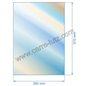 Vitre réfractaire Vitrocéramique 370x260 mm D0026740 de poele à pellets Deville