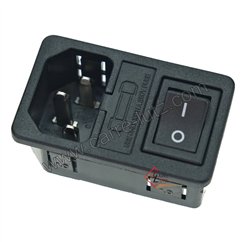 220216  Connecteur mâle pour panneau avec interrupteur à bascule 4,80 €