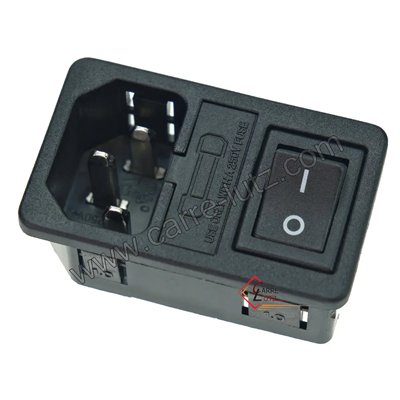220216  Connecteur mâle pour panneau avec interrupteur à bascule 4,80 €