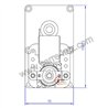 231506 Motoréducteur de vis sans fin de poêle à pellets 2 tour/minute 125,20 €