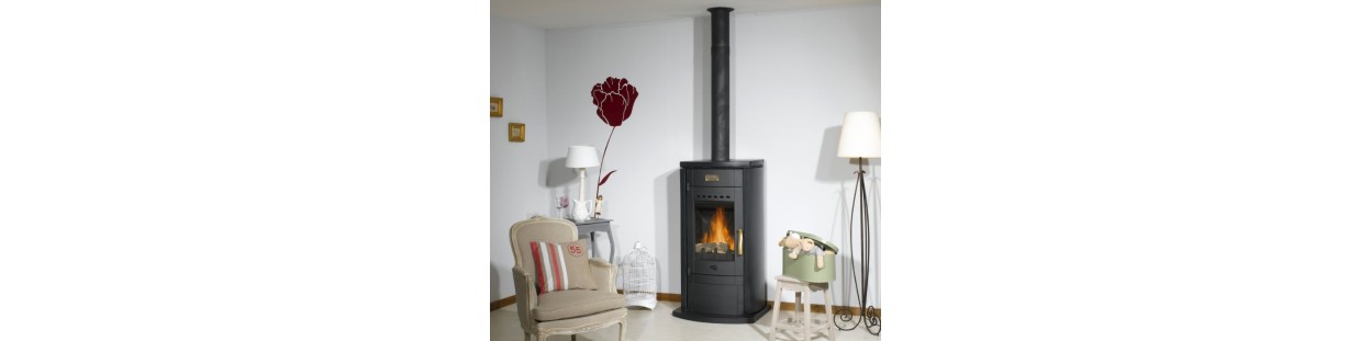 Poêle à bois Godin 369119 Le Corail