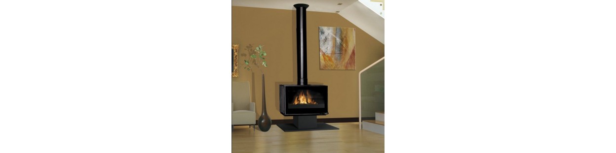 Poêle à bois Godin 373148 Le Mensay