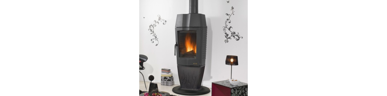 Poêle à bois Godin 389122 Le Strato