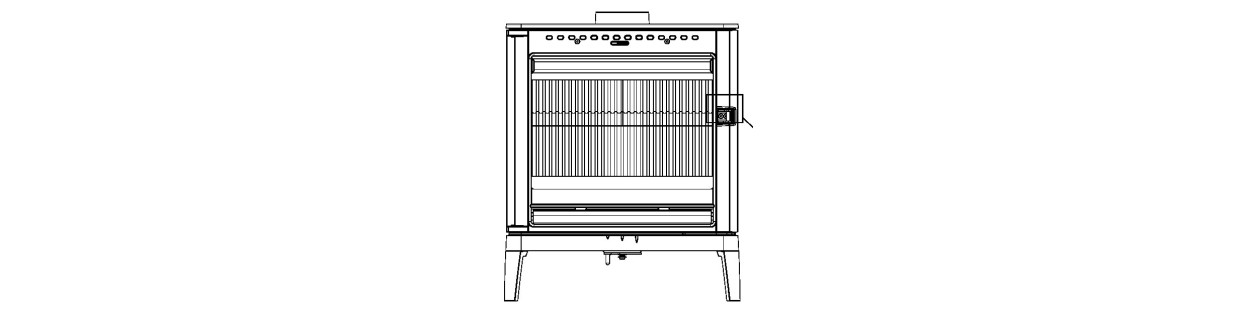 Poêle à bois Kazan 610444 Invicta