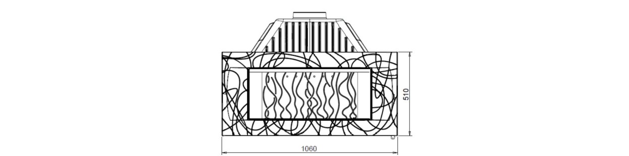 Foyer insert 1000 Symphonie 652344 Invicta