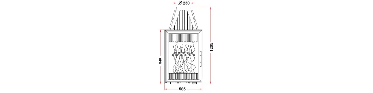 Foyer insert 2000 655044 Invicta