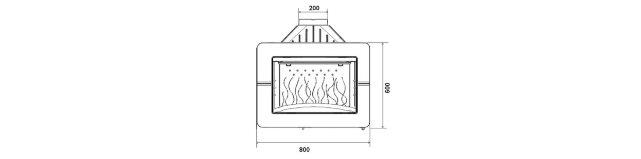 Foyer insert 800 Axel 658444 Invicta