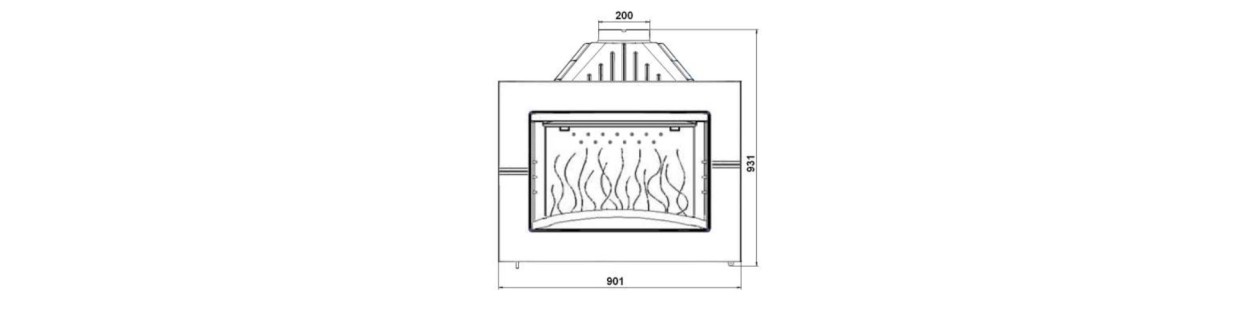 Foyer insert 900 Axel 659444 Invicta