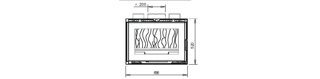 Foyer insert 700 GA 667443 Invicta