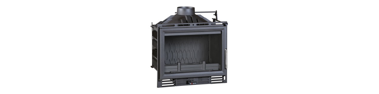 Foyer insert 600 GV avec volet P626075 Invicta