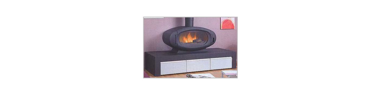 Poêle à bois 371125 castres Godin