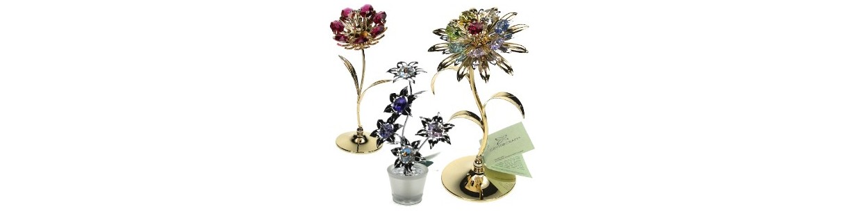 cristaux de Swarovski fleurs