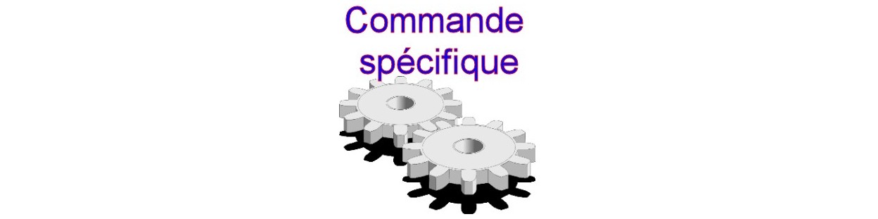 Pièces à commander