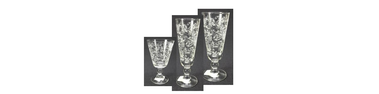 service de verre modèle classique