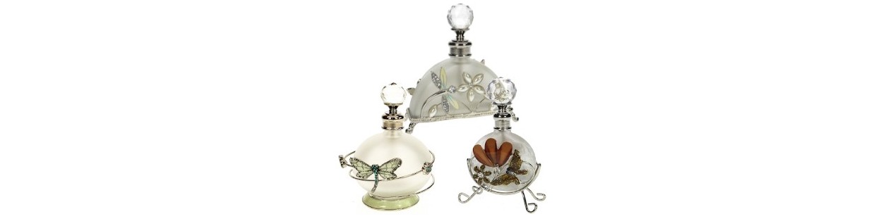 flacon de parfum en verre