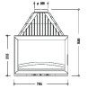 628244 Foyer insert 800 double face Invicta