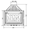 627444 Foyer insert 700 Compact Invicta